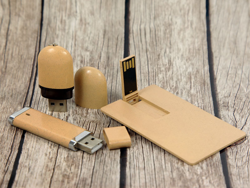 Umweltfreundliche Werbeartikel USB-Sticks